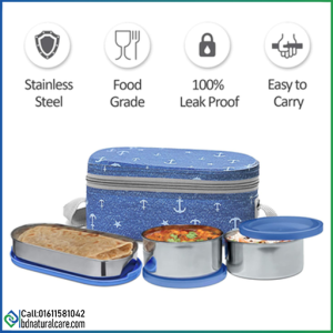 Milton Corporate Lunch 3 Stainless Steel Lunch Box